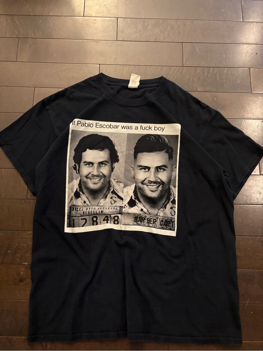 Funny Black Graphic Short-Sleeve Men’s T-Shirt